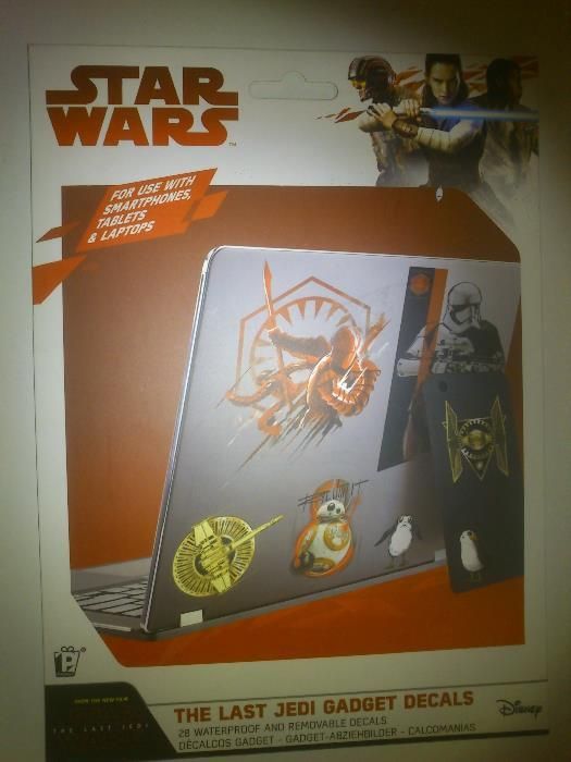 The Last Jedi Gadget Decals kalkomania
