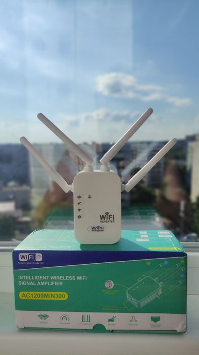 WiFi репітер, підсилювач сигналу.