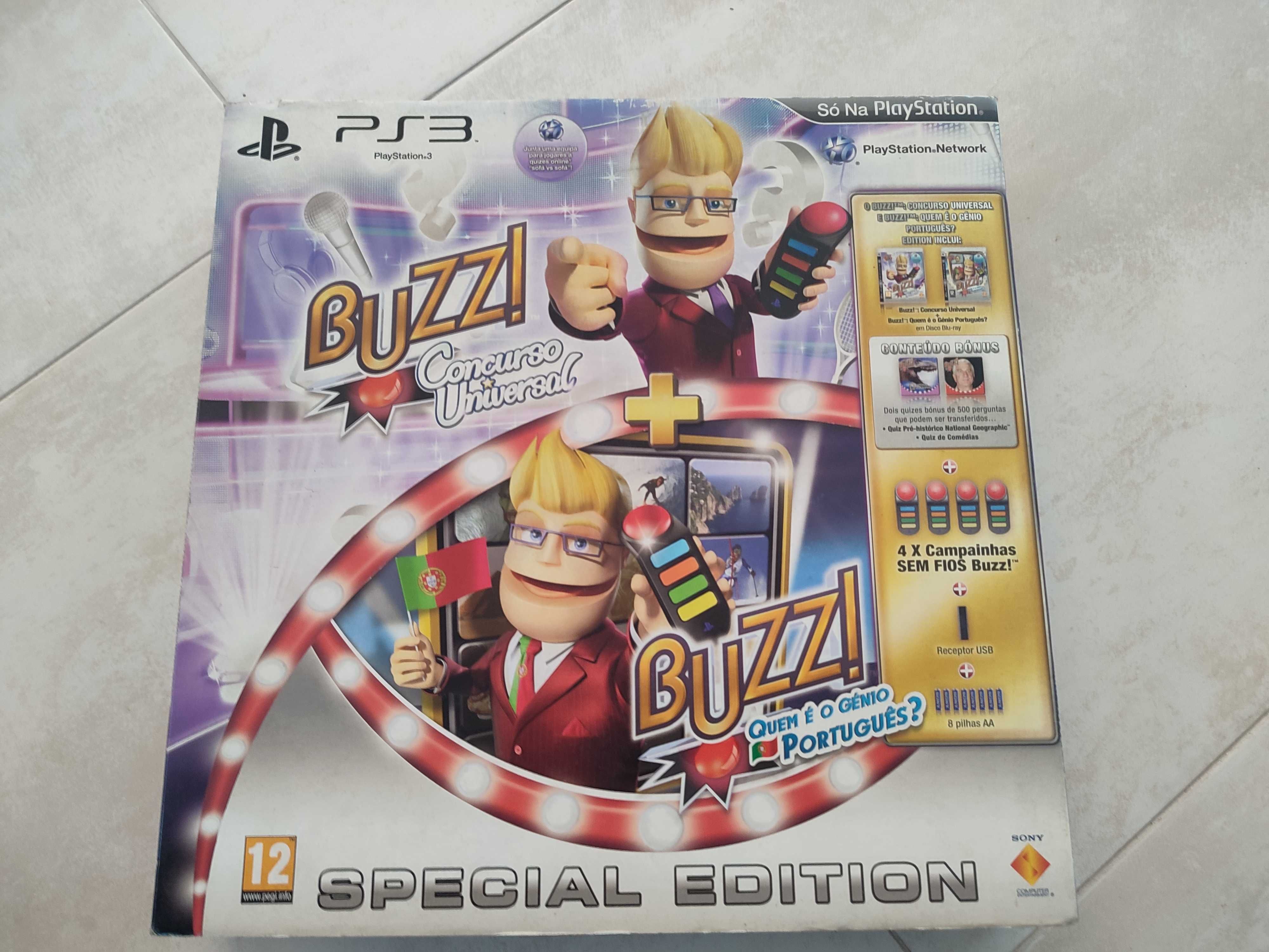Campainhas Buzz Wireless special edition + jogos