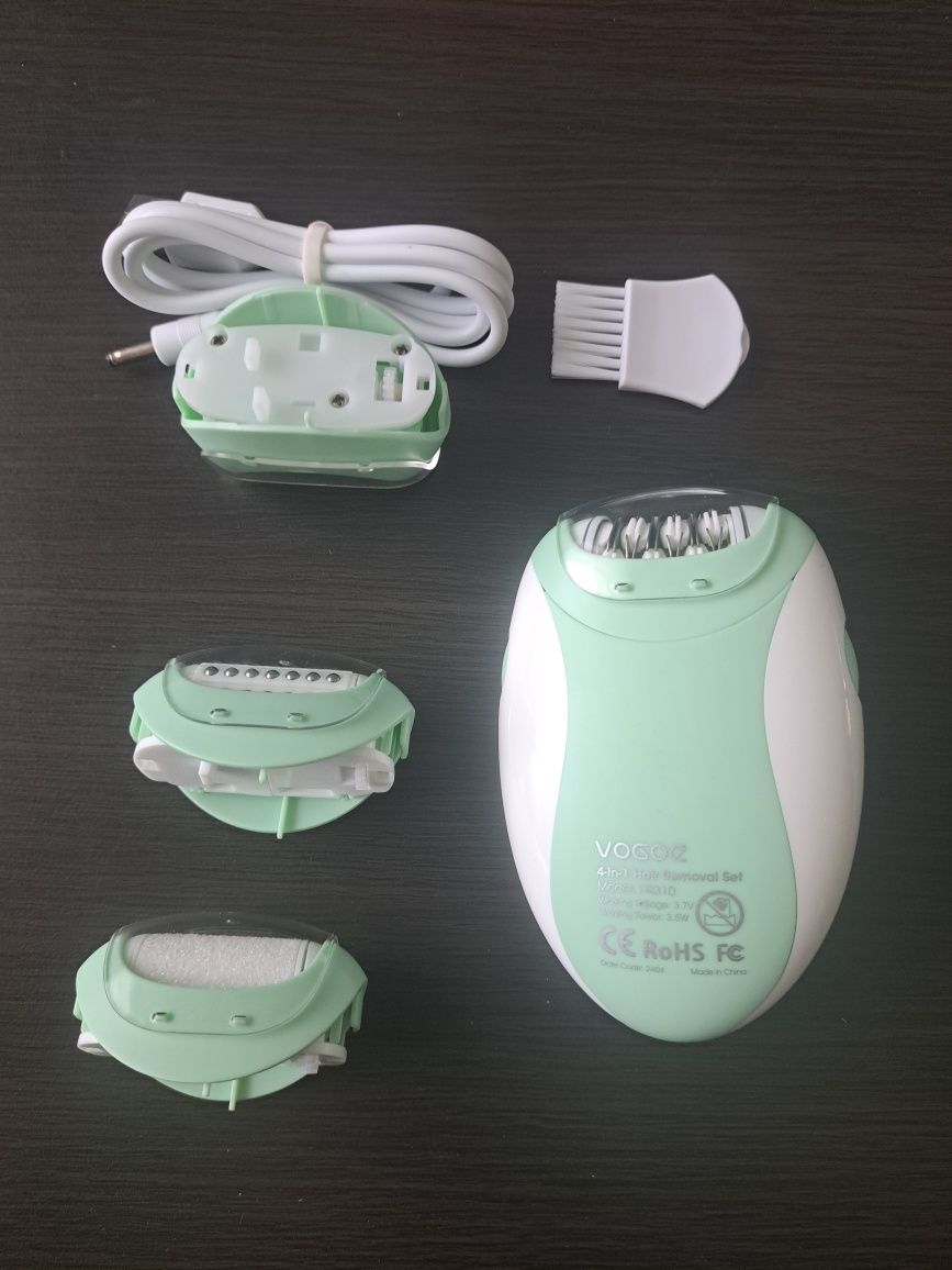 Depilator Zestaw do usuwania włosów 4 w 1 Vogoe