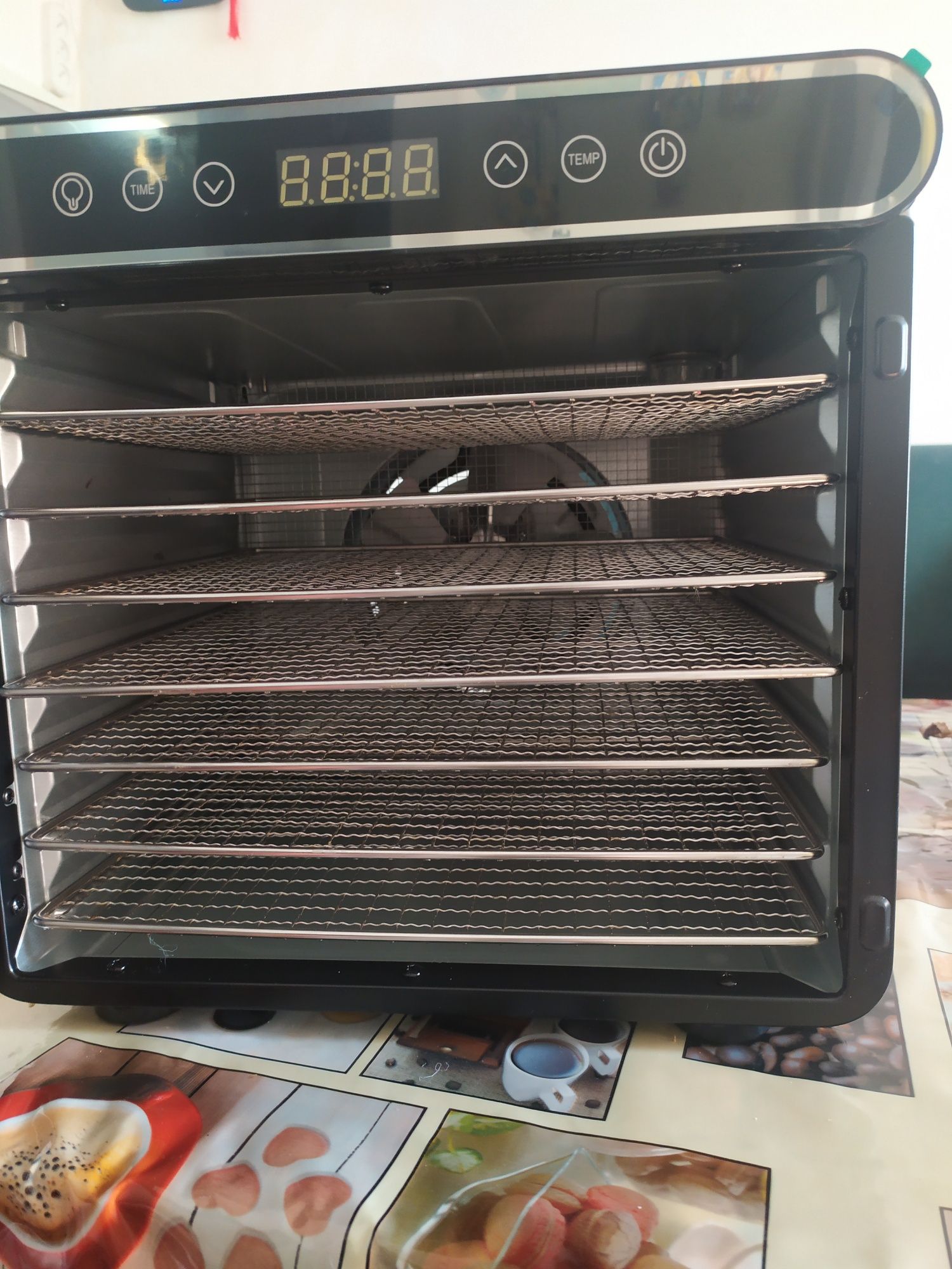 Sencor Сушка для продуктов SFD7750SS, 600Вт, 7 подд.