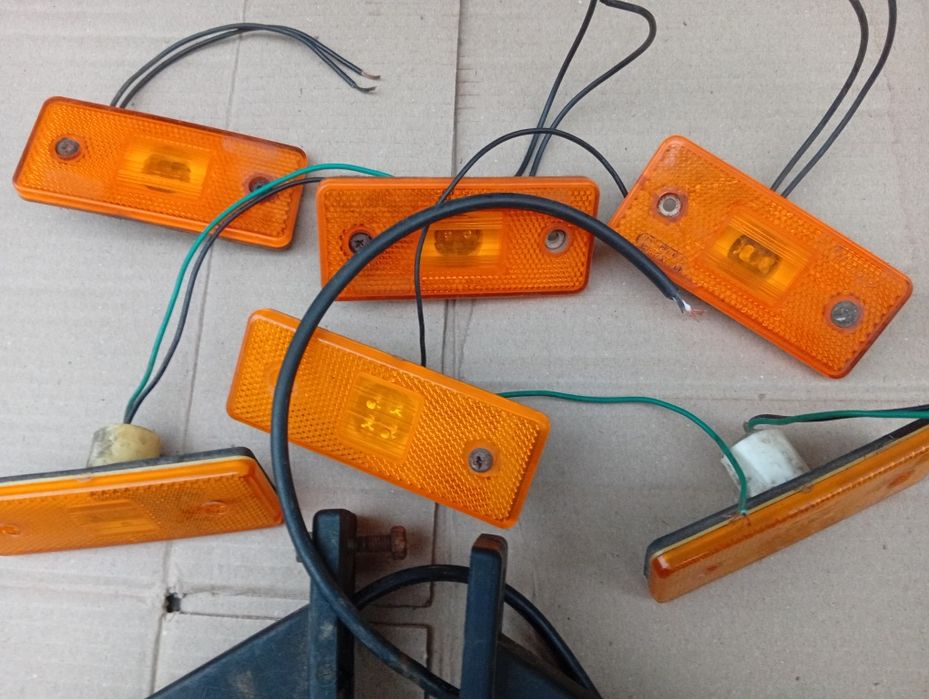Габарити рожки прицепа вантажівки led