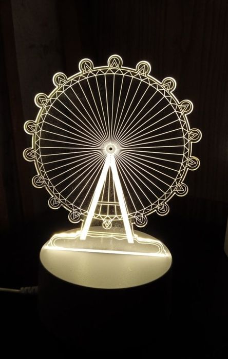 3D LED світильник