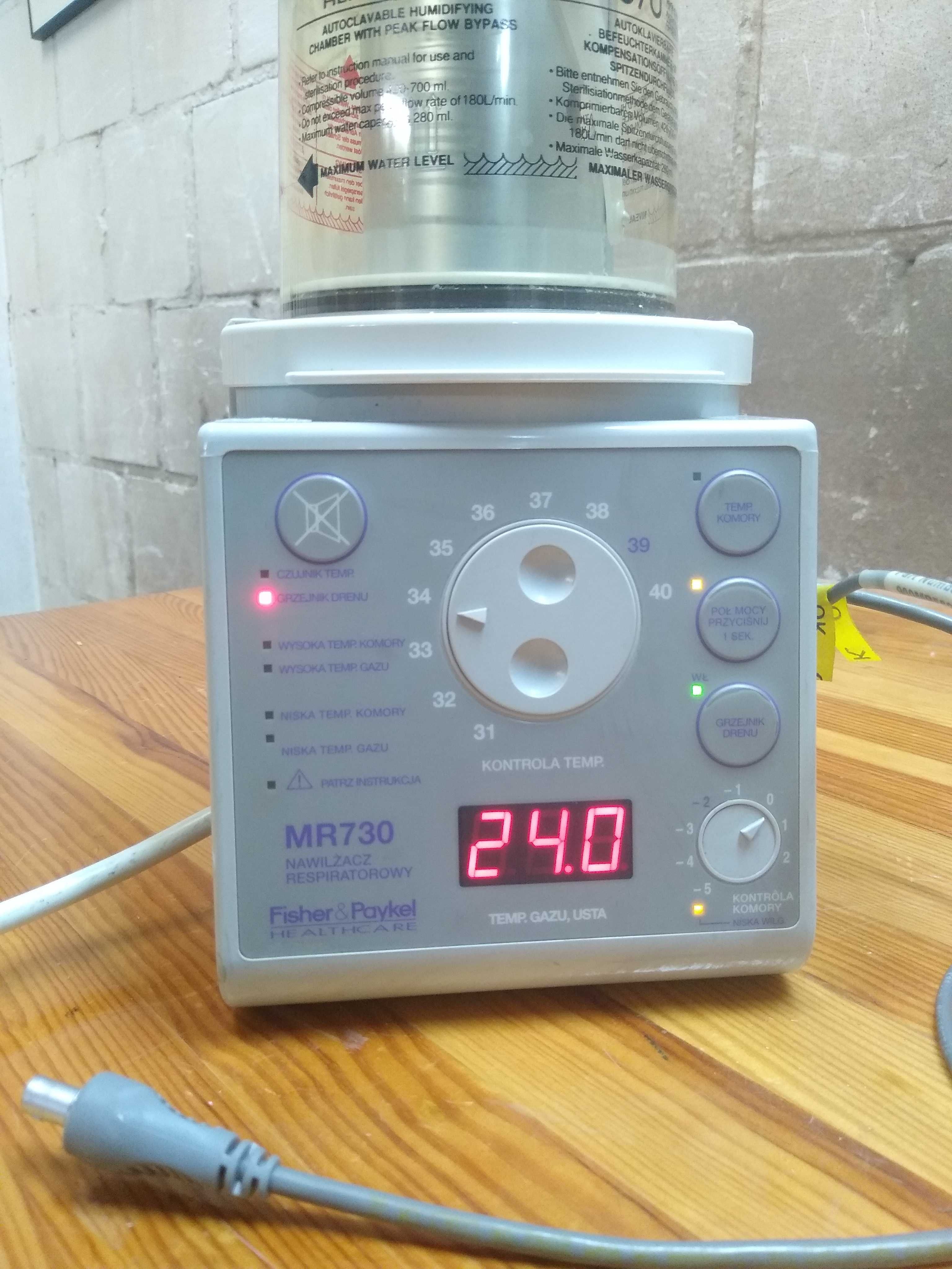 Fischer&Paykel nawilżacz respiratorowy MR730