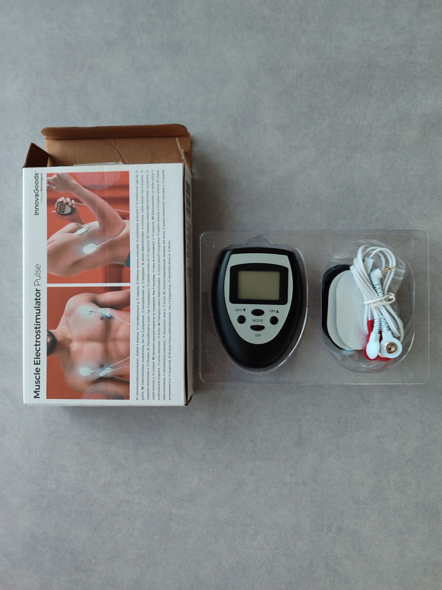 Nowy Muscle Electrostimulator Pulse InnovaGoods Fitness