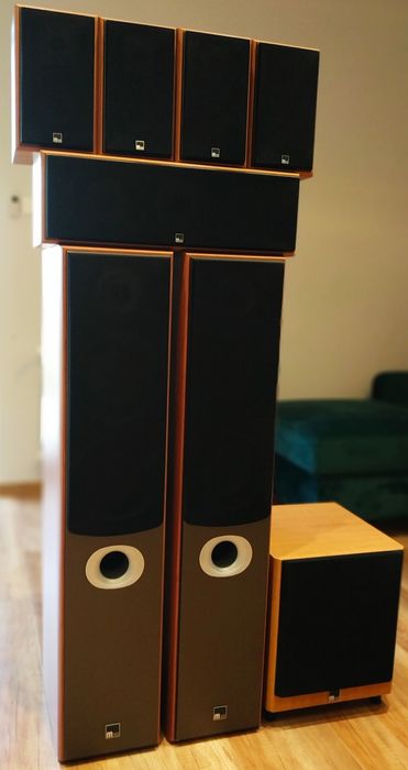 Kolumny głośnikowe 7.1 subwoofer