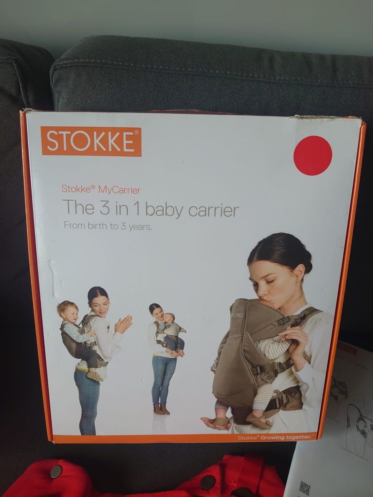 Nosidełko Stokke MyCarrier 3 on 1