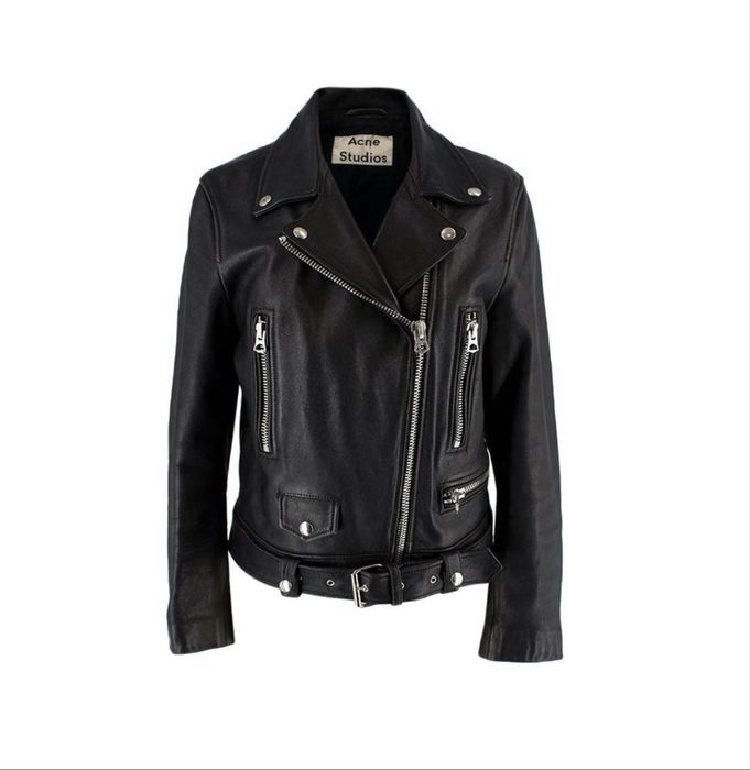 Куртка косуха кожаная Acne Studios