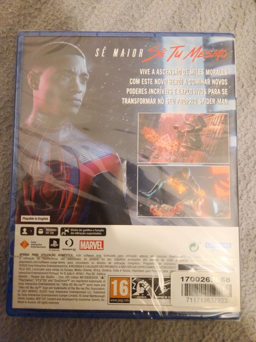 Jogo ps5 ( spider man miles morales )