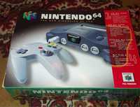 Nintendo N64 konsola Pal, plus karta i rumple pack