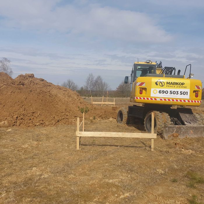 Uslugi Koparka,kop-Ladowarka, transport ,zwir ,prace ziemne,czarnoziem