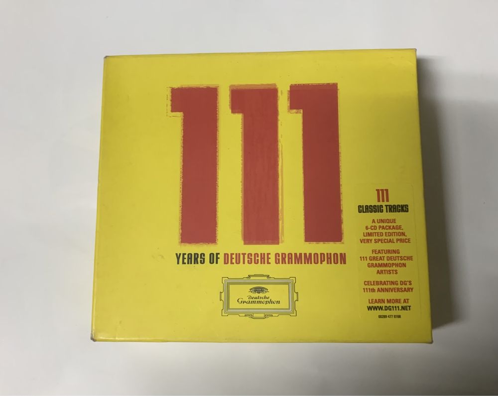 Cd´s 111 years of Deutsche Grammophon