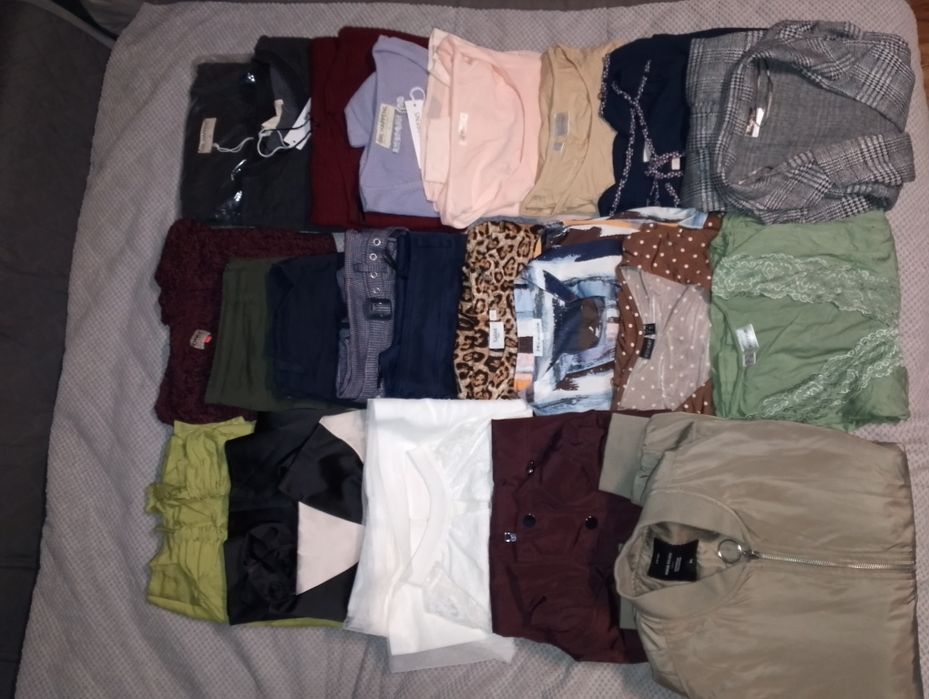 Pakiet ubrań damskich w rozmiarach L-XL
