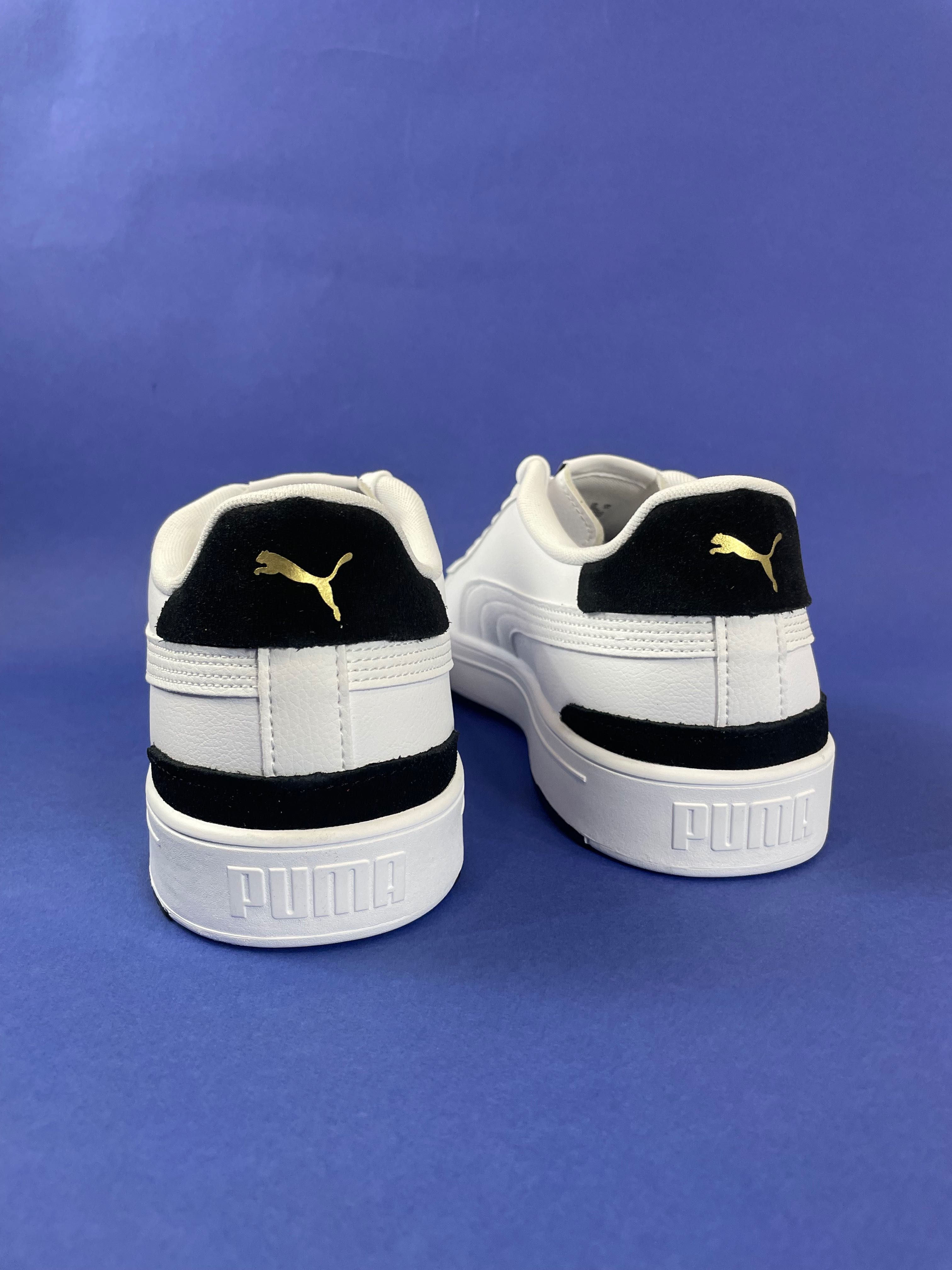 Чоловічі білі шкіряні кеди PUMA Serve Pro 47 розмір