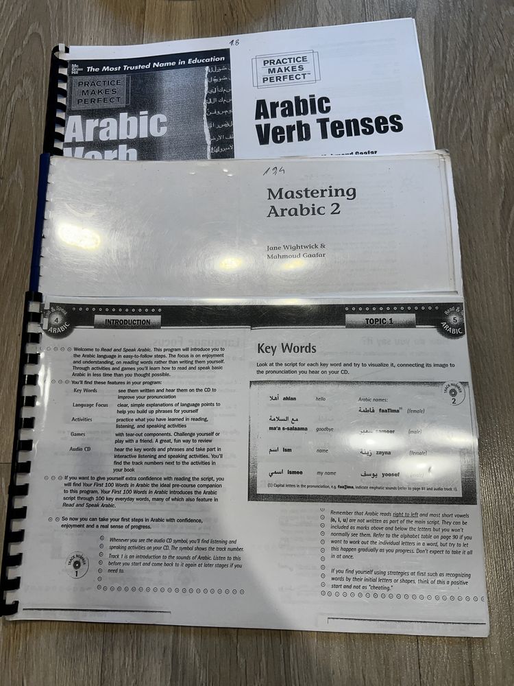 Książki do arabskiego Mastering Arabic 2 Arabic Verbs podręczniki