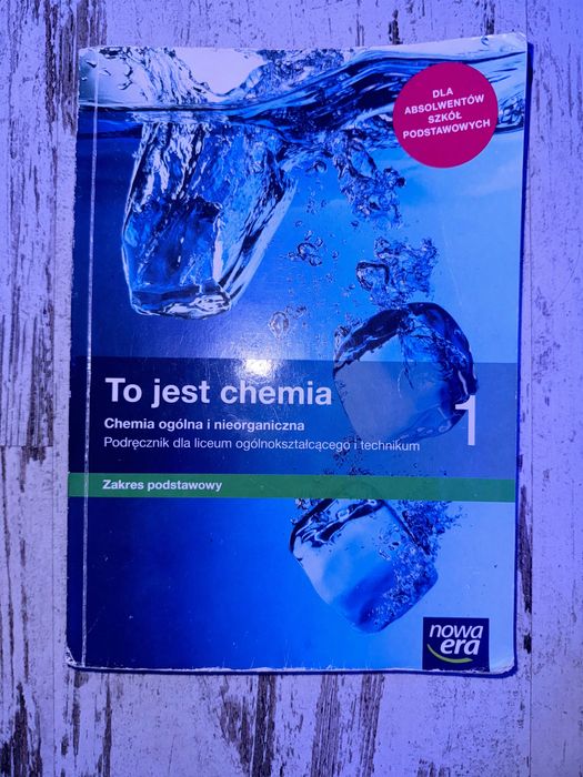 podręcznik do chemii, klasa 1 liceum