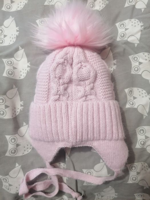 Шапочка зимова для дівчинки 48-50