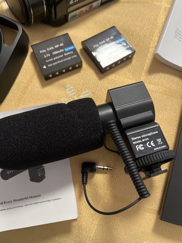 Camara de video grava em UHD 2.7k