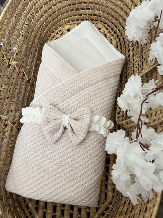 Конверт на виписку, плед