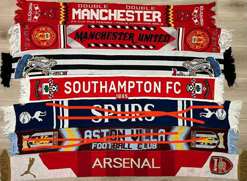 Шарфи / рози футбольних клубів