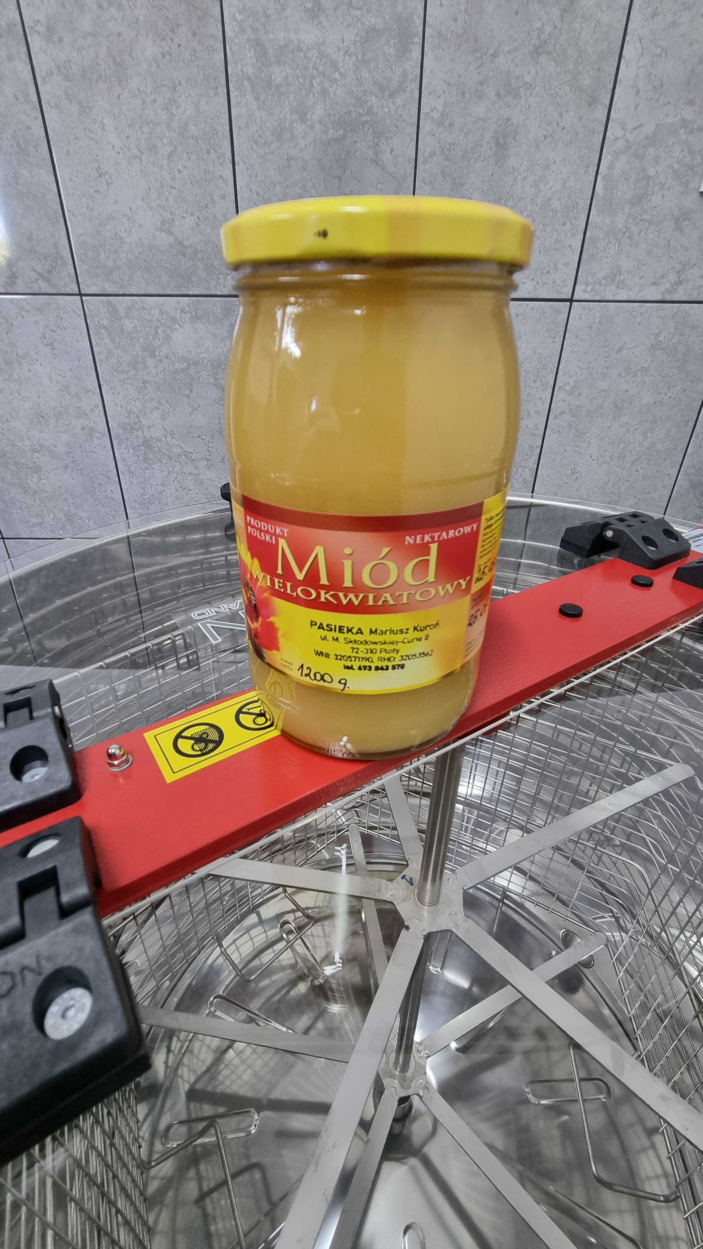 MIÓD wielokwiatowy z małej  rodzinnej pasieki