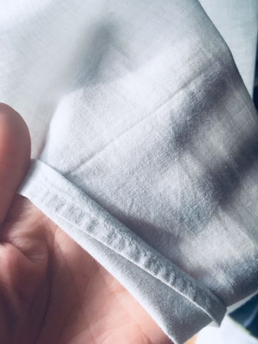 Proste szare zasłonki 210x100 dwie sztuki