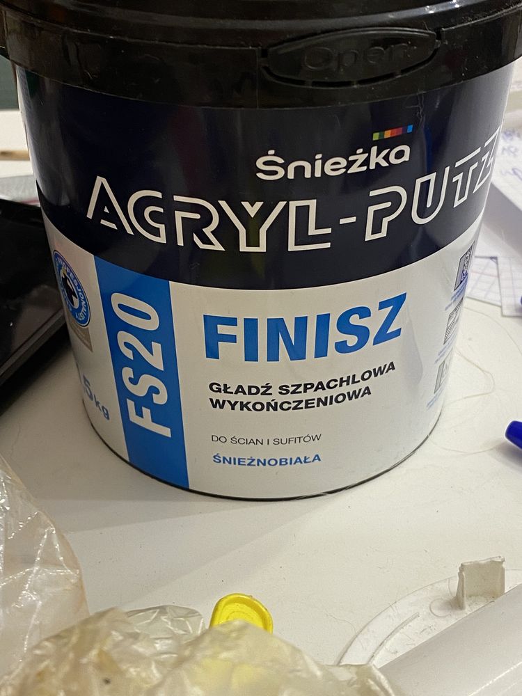 Snieżka gładz szpachlowa wykonczeniowa