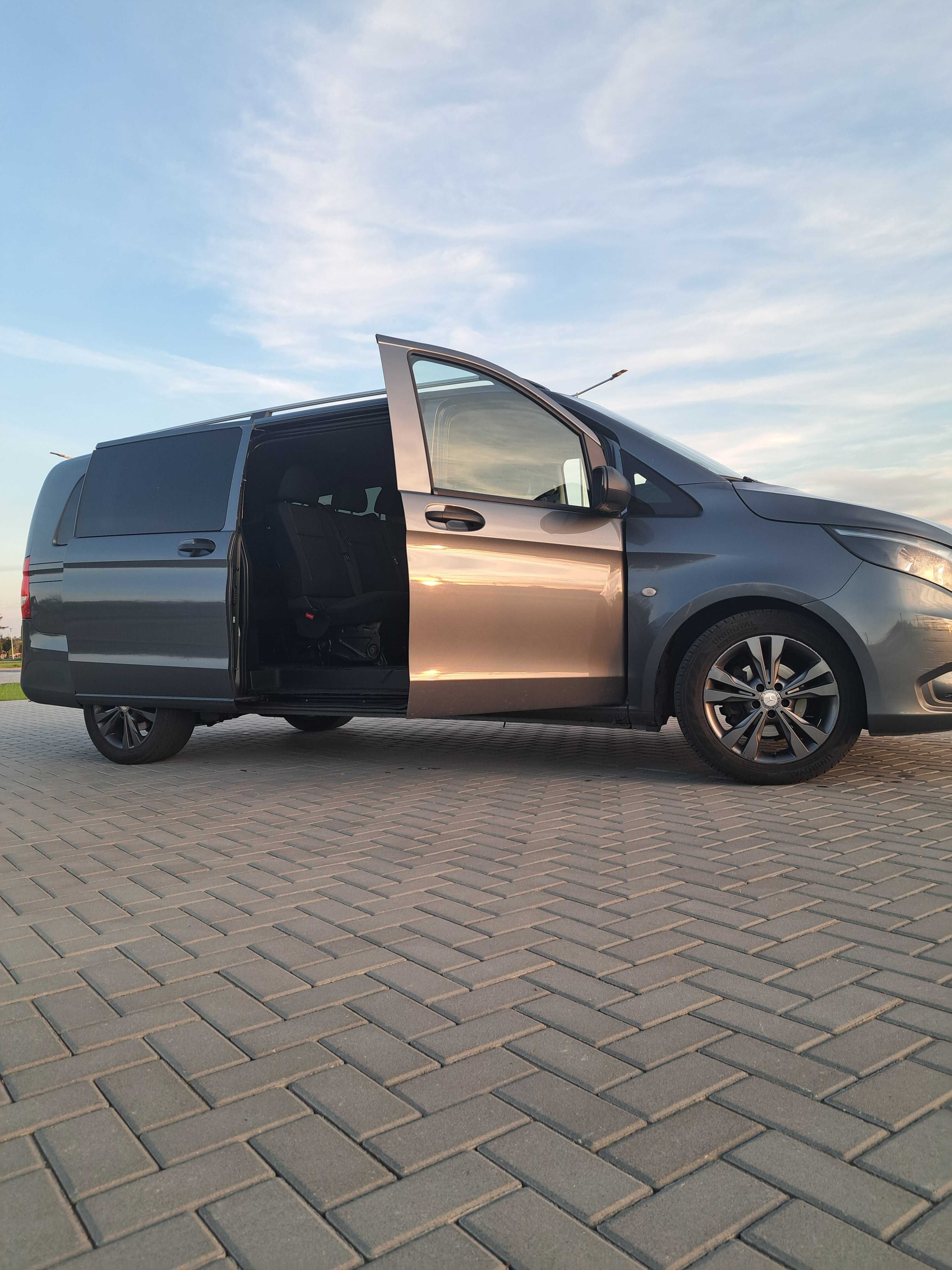Mercedes-benz Vito 9 osobowy tourer extralong, cesja leasingu