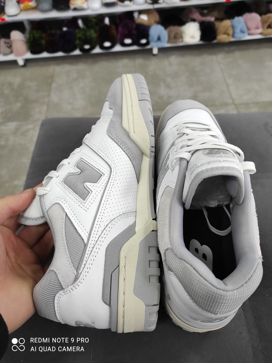 ОРИГІНАЛ 100% Кросівки New Balance 550 White/Grey BB550NEA 44