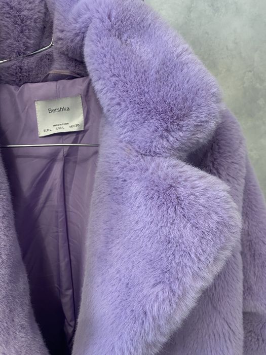 Шуба мех bershka
