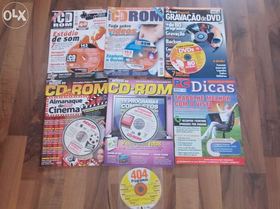 14-revistas+CD para computador