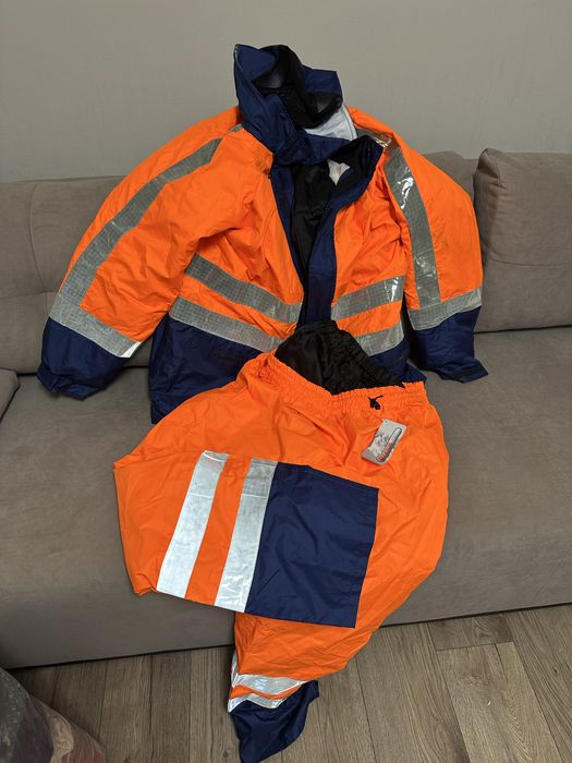 Спецодяг Зимовий робочий костюм з світловідбиваючими елементами