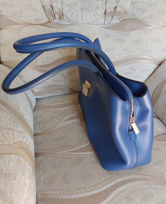 torebka damska Puccini kolor chabrowy