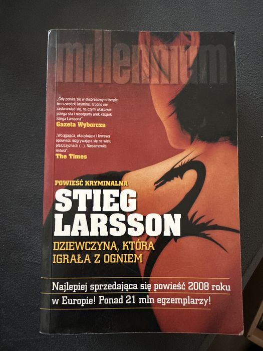 Dziewczyna która igrała z ogniem, Stieg Larsson