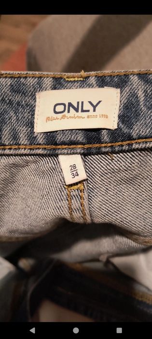 Spodnie dżinsy szerokie wide leg ONLY