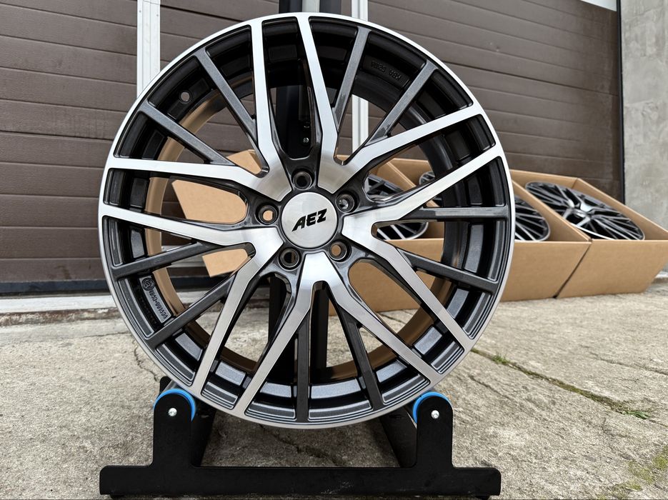 4x felgi aluminiowe NOWE 5x112 r19 et38 8J Alufelgi (Germany) 19”