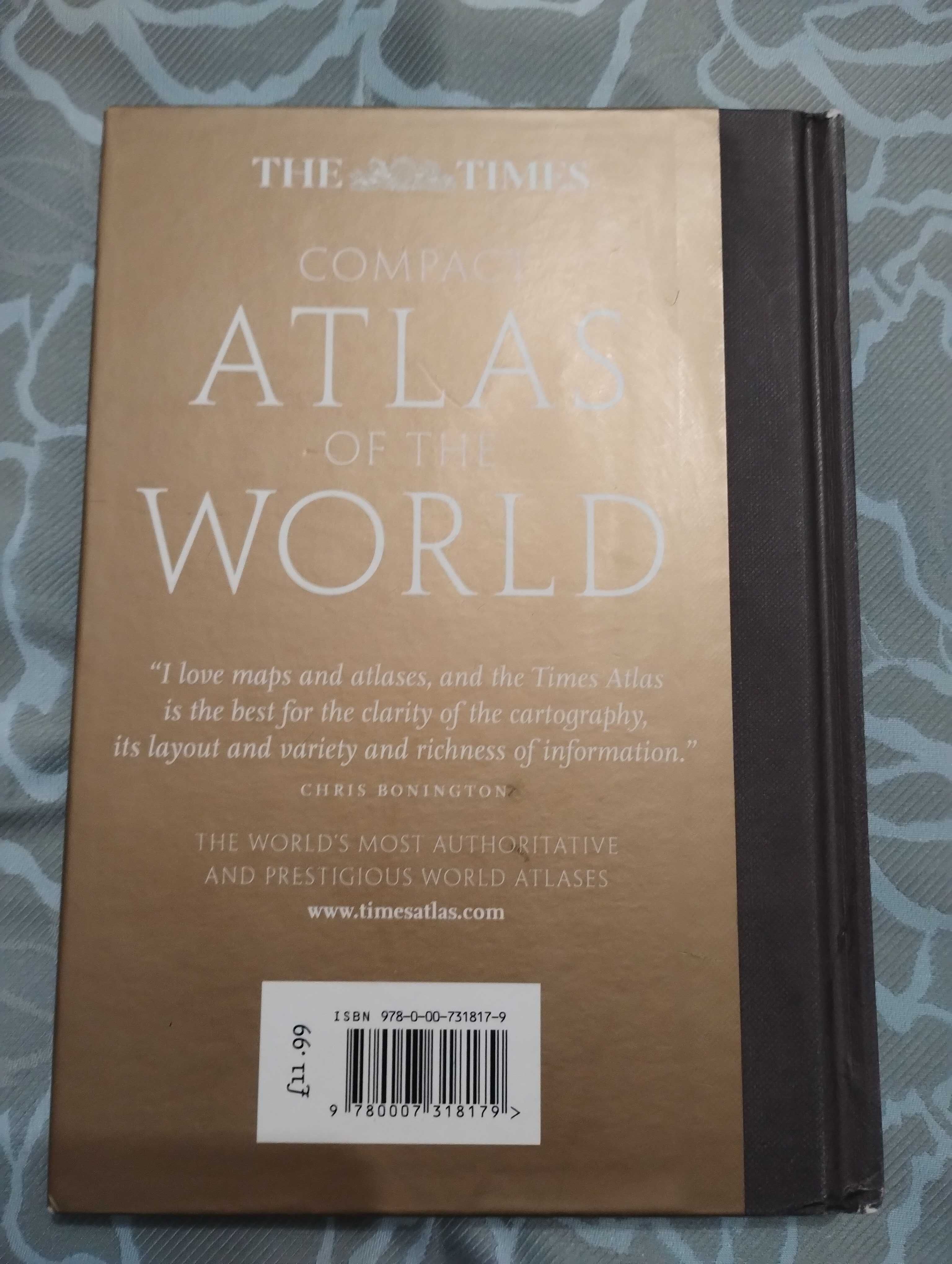 Compact atlas of the world. THE Times   издательство.2009 год.