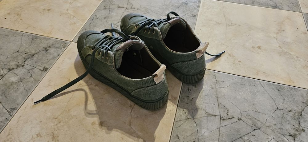 Tenis/ sapatilhas marca Sanjo n40 washed green(calça como 41)