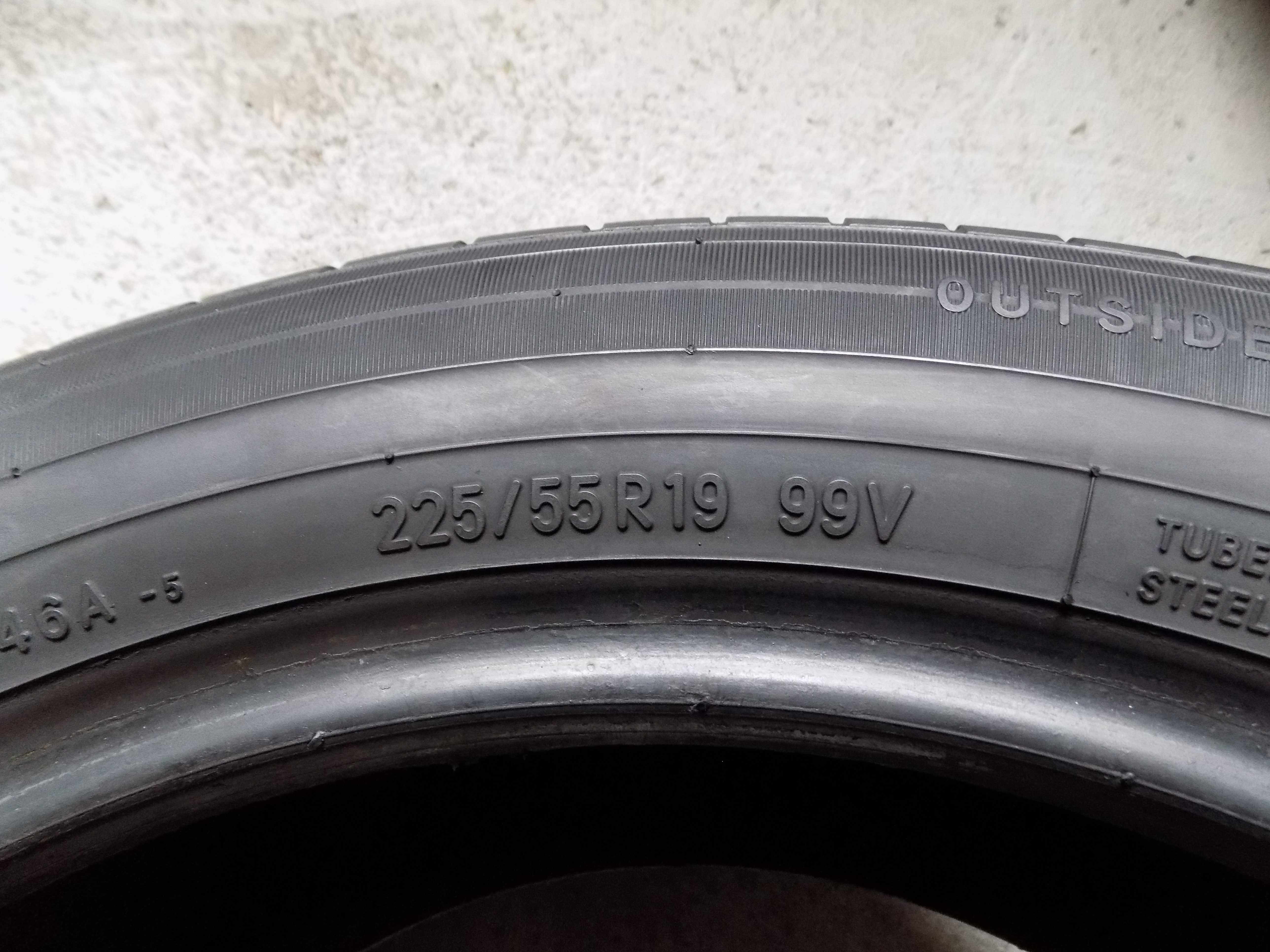 4 x Opony 225/55r19 Toyo Proxes