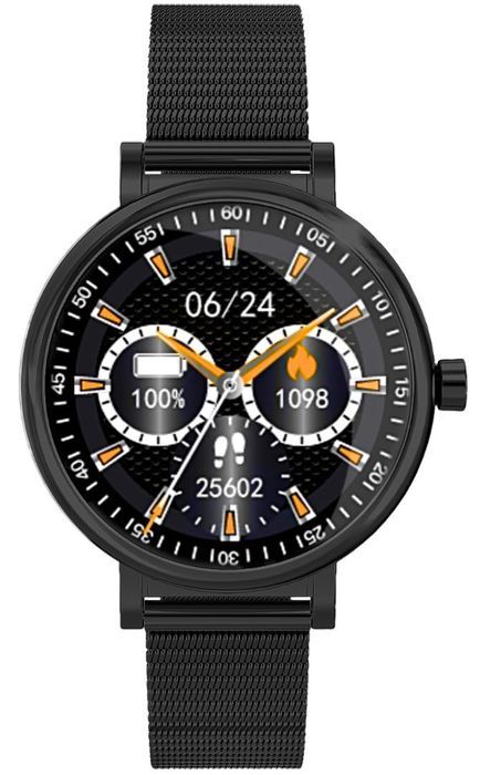 zegarek damski rubicon smartwatch rnbe64-3 black