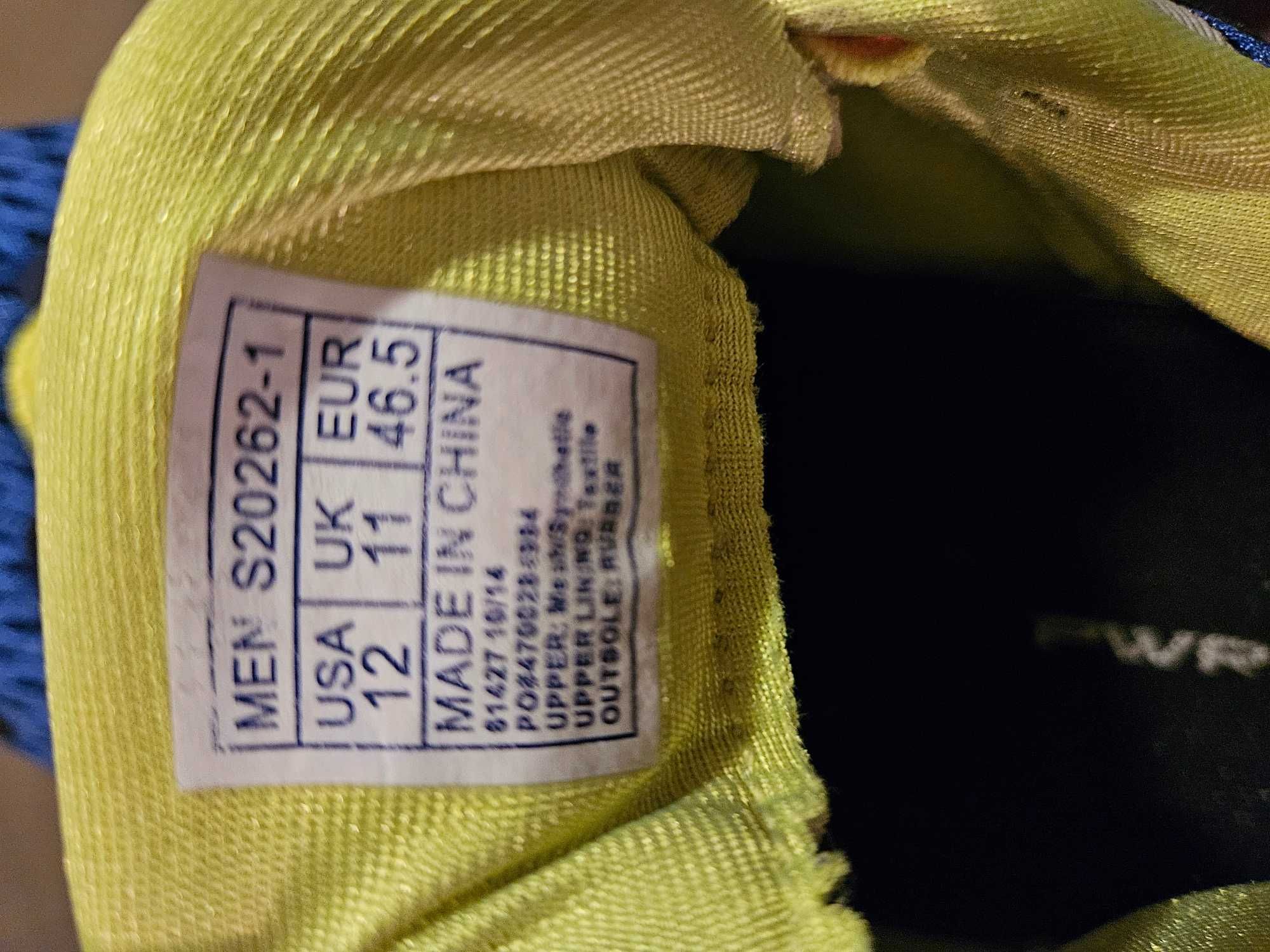 Buty do biegania Saucony Triumph Iso w rozmiarze 46,5