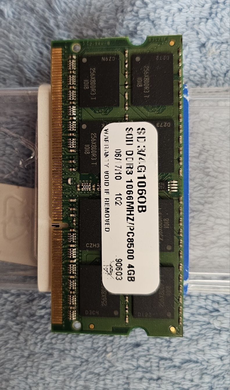 Оперативна пам'ять для ноутбука ,перативка DDR3 4GB 1066Mhz PC3-8500