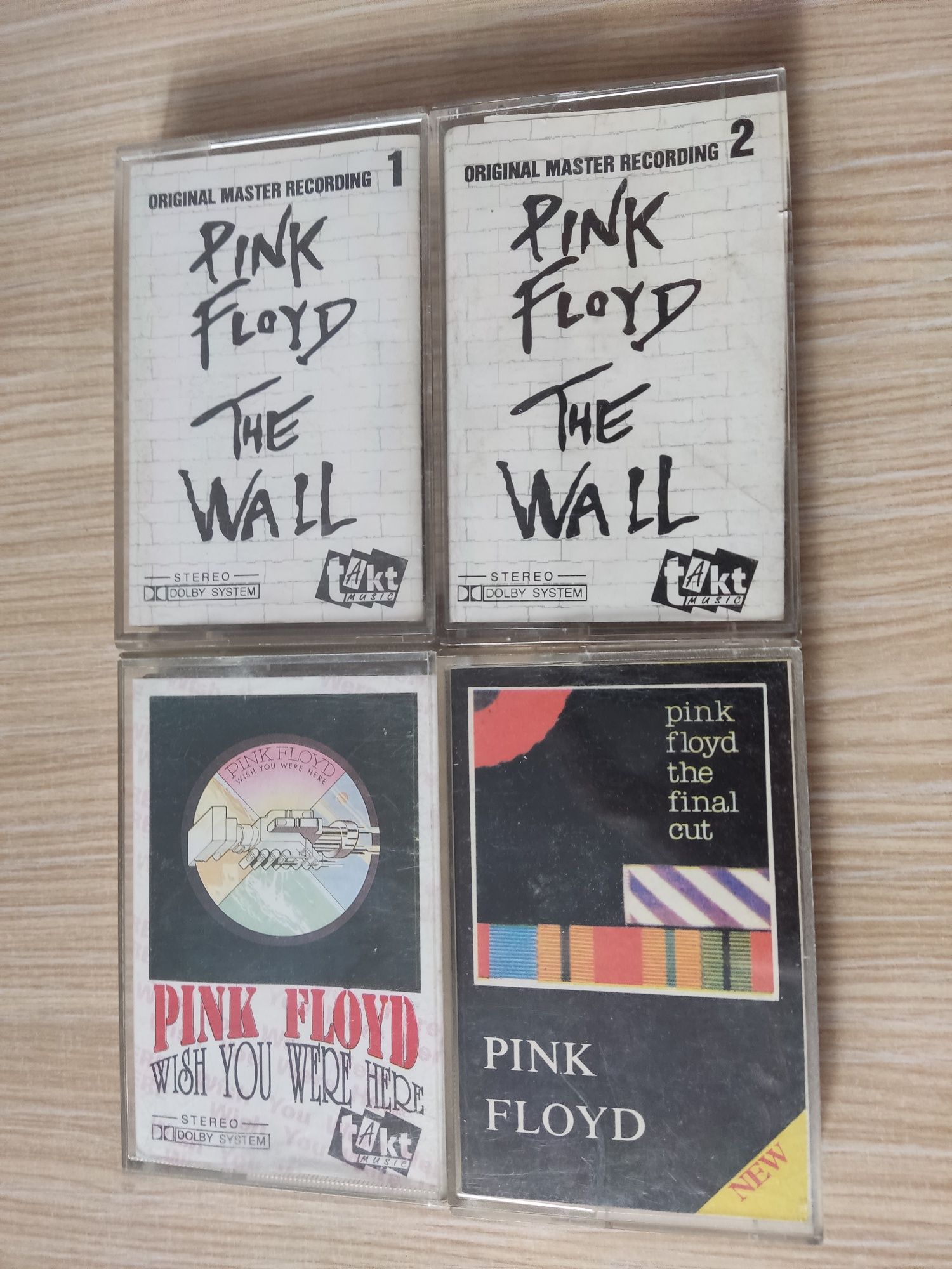 Pink Floyd zestaw kaset
