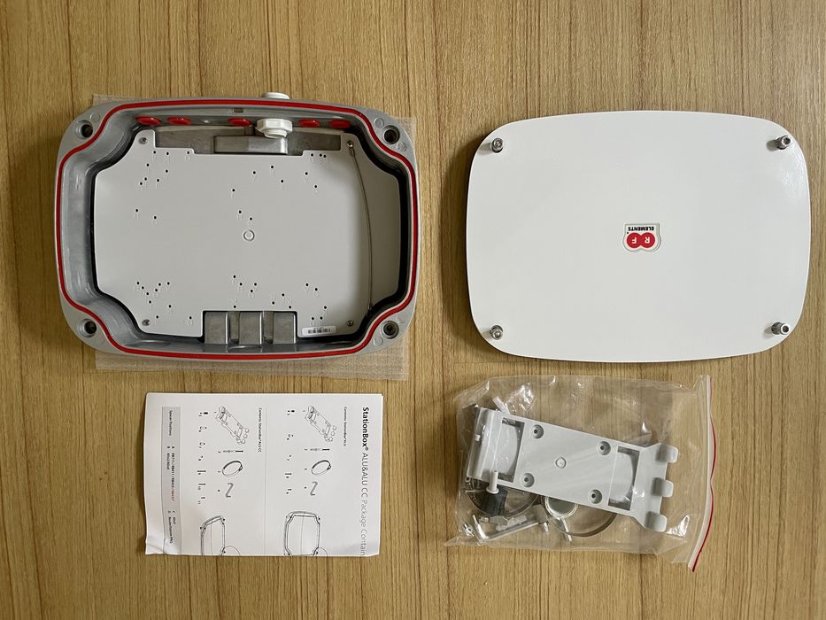 Caixa Alumínio para Hotspot Indoor no exterior