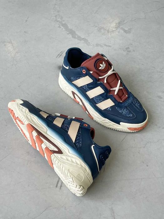 Кросівки Adidas Niteball Blue/Beige  premium