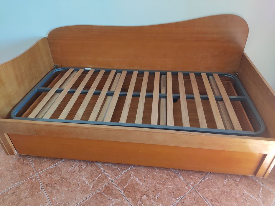 Cama de Solteiro com Gavetão