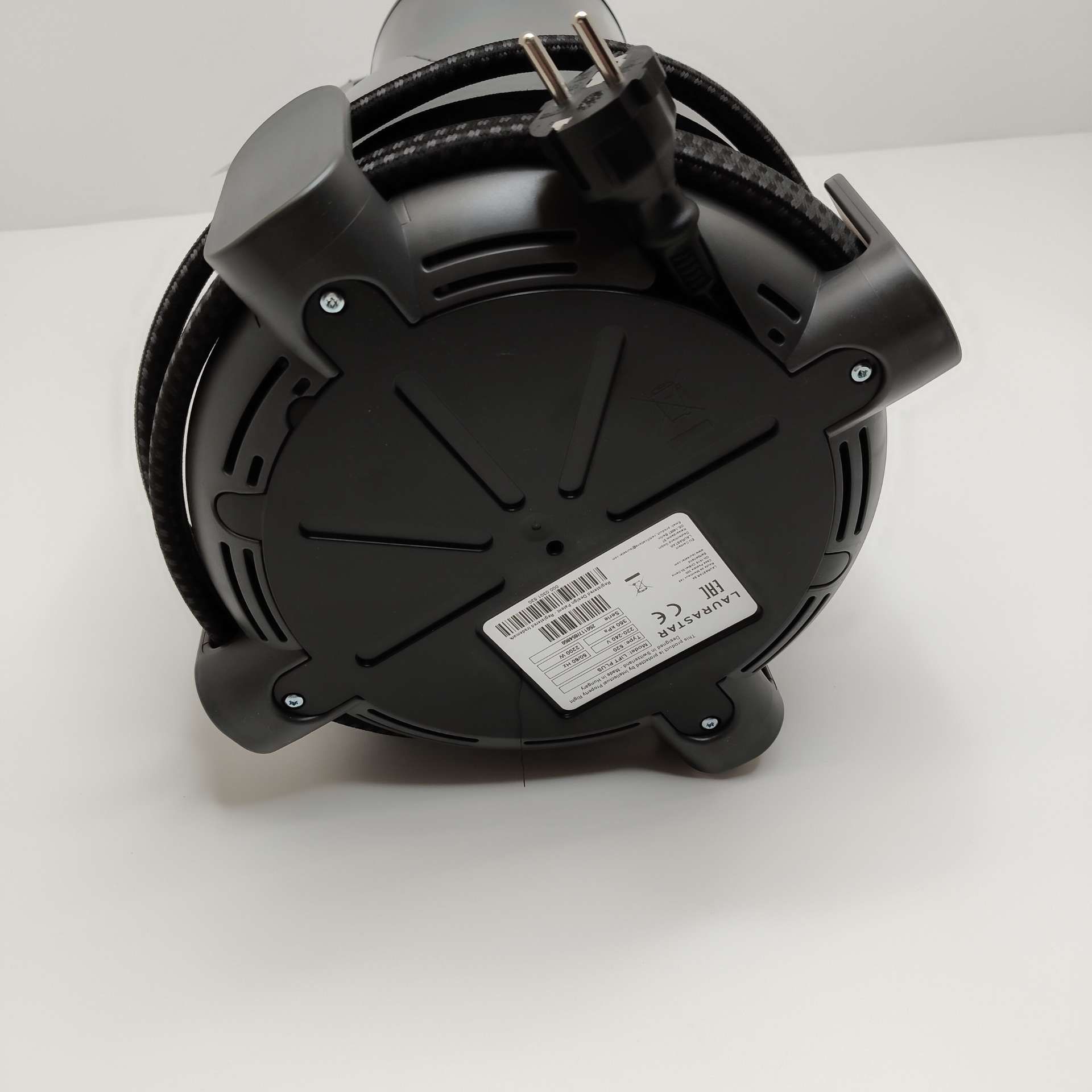 Stacja parowa Laurastar Lift Plus Ultimate Black 2200 W, Czarny