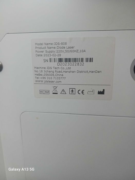 Laser díodo tripla onda