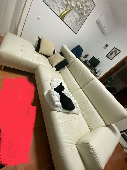 Sofá com chaiselong