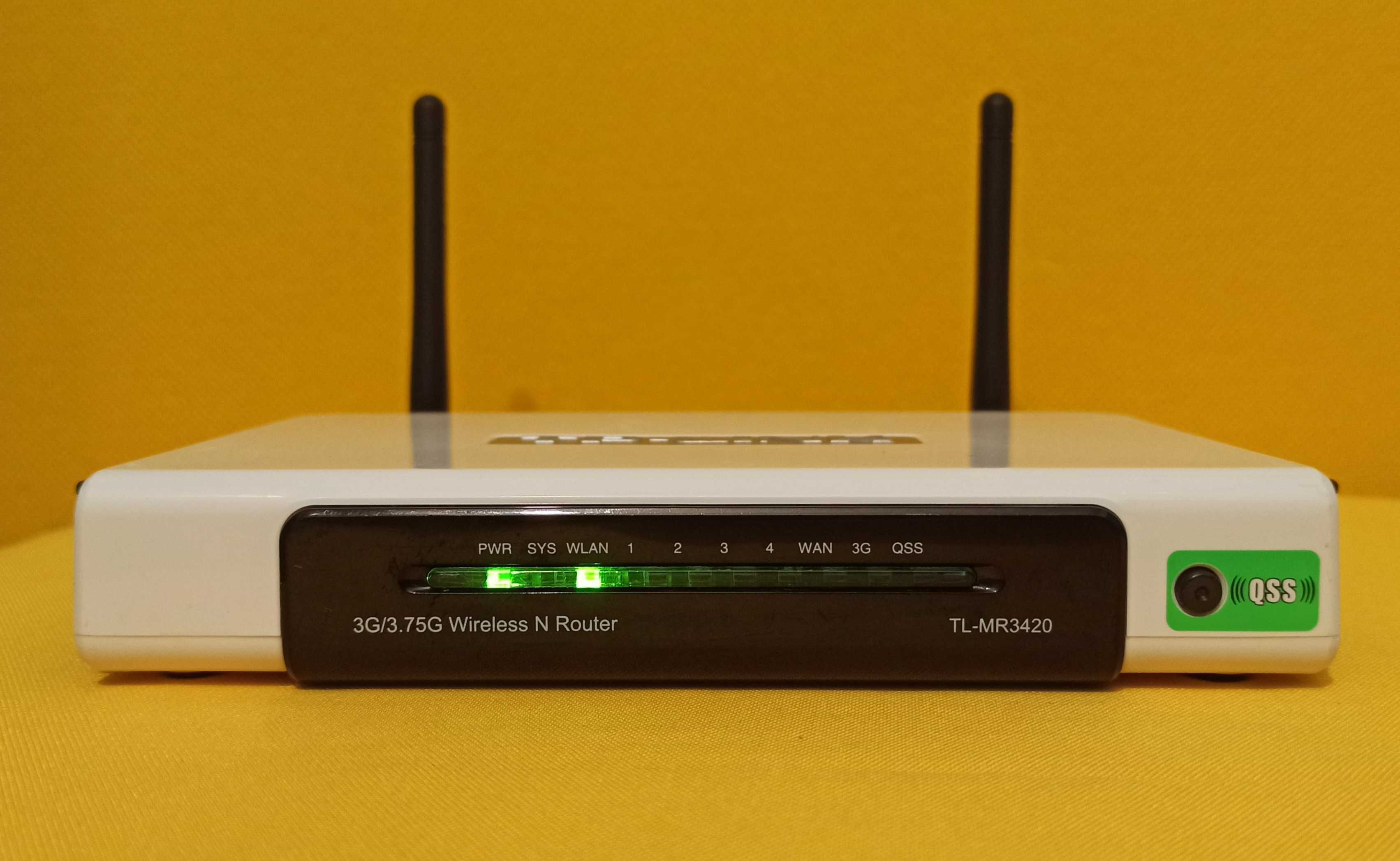 Wi-Fi роутер TP-LINK TL-MR3420 (USB/3G/3.75G)